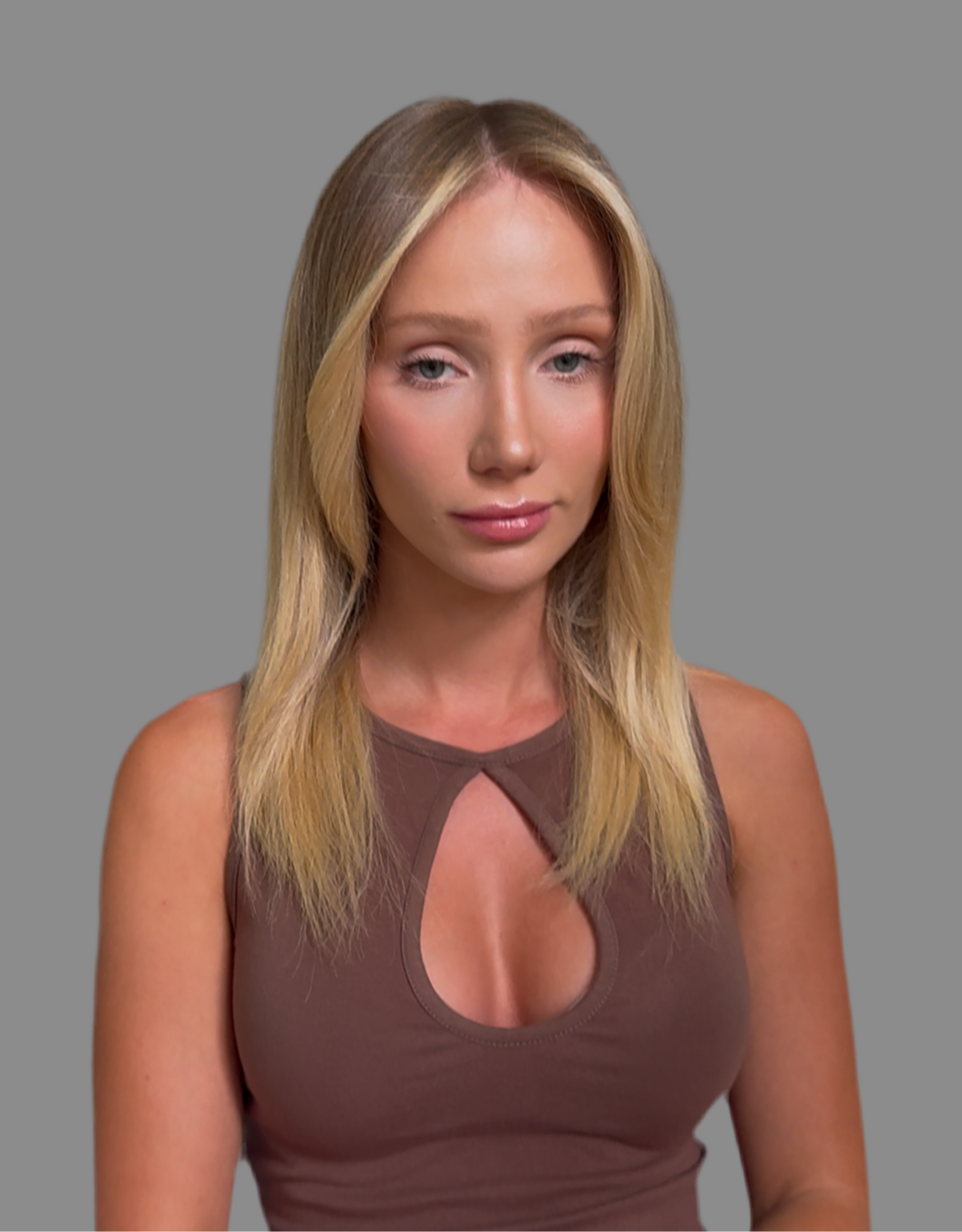 Elixir Mane Tape Hair Extensions in Salon 