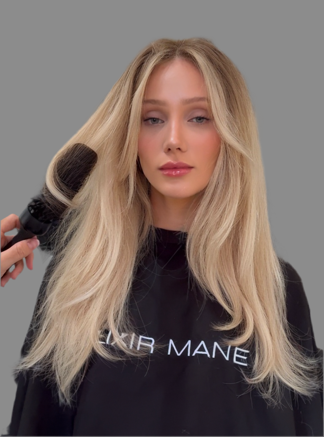 Elixir Mane in Salon Blowout 