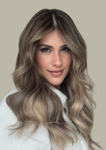 Elixir Mane Virgin Hair Extensions Ash Bronde